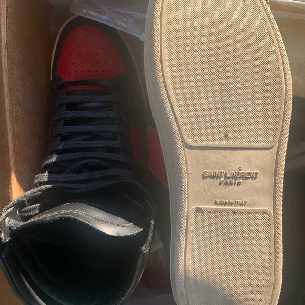 Saint Laurent Men Sneakers Size 11 - Picture 2 of 5